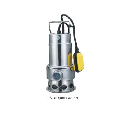 Zanglamaydigan po'latdan yasalgan bog 'to'ng'iz kanalizatsiya nasosi